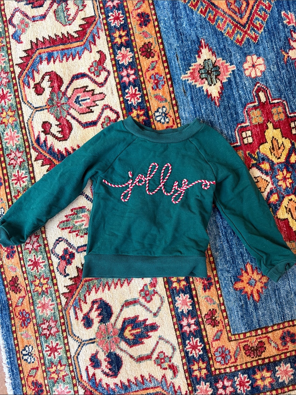 Copper Key Green 'Jolly' Sweatshirt for Kids